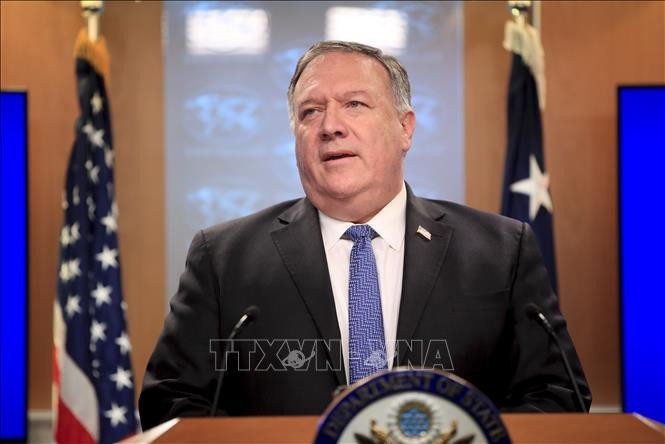 Ngoại trưởng Mỹ Mike Pompeo. Ảnh: AFP/TTXVN