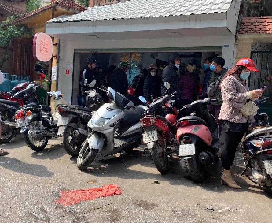 Cơ sở Bếp Hoa (131 Thịnh Quang, phường Thịnh Quang, quận Đống Đa, Hà Nội).