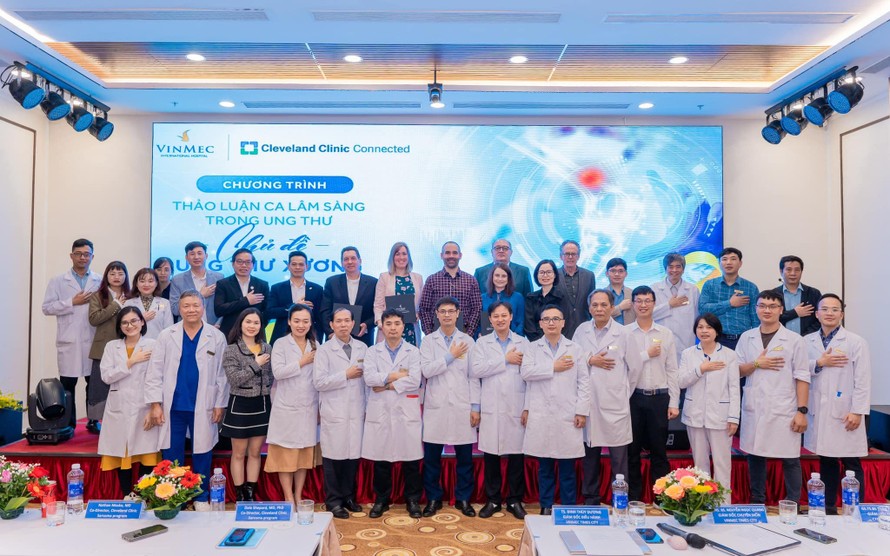 Buổi hội thảo hội chẩn các ca u xương và phần mềm của Trung tâm Sarcoma Vinmec với sự tham gia của các chuyên gia đến từ Hệ thống Y tế Cleveland Clinic