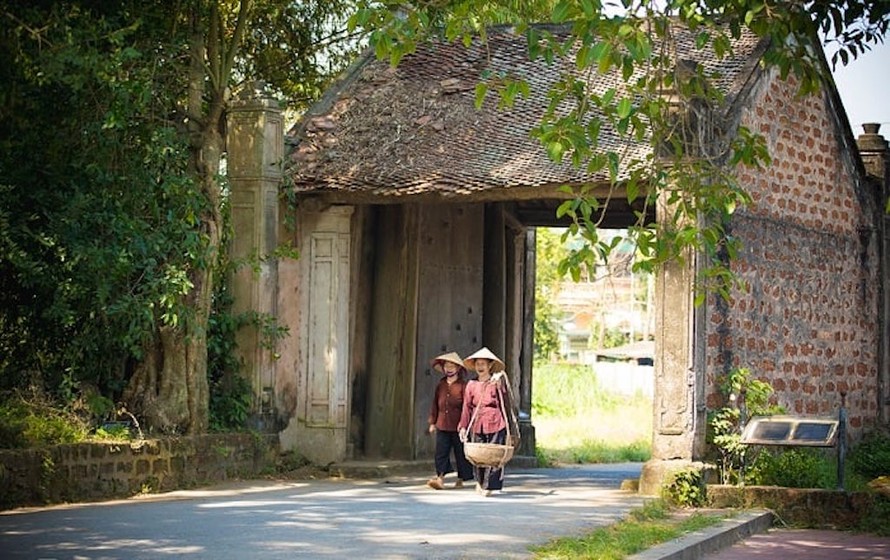 Làng cổ Đường Lâm - ngôi làng cổ lâu đời ở Hà Nội.