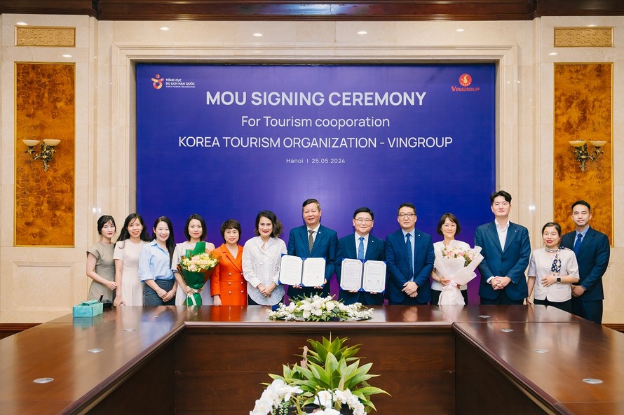 Tổng cục Du lịch Hàn Quốc và VinGroup hợp tác thúc đẩy giao lưu văn hoá-du lịch