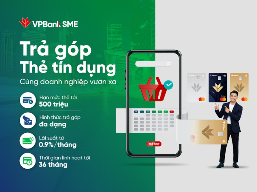 VPBank tiên phong hỗ trợ doanh nghiệp trả góp qua thẻ tín dụng