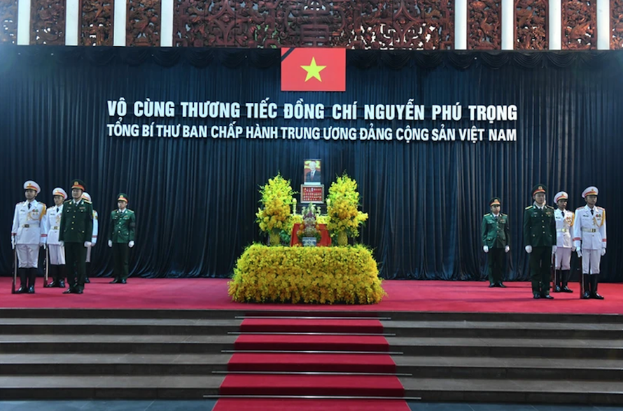 Lễ Quốc tang Tổng Bí thư Nguyễn Phú Trọng: Xúc động những dòng sổ tang của lãnh đạo Đảng, Nhà nước và nhân dân