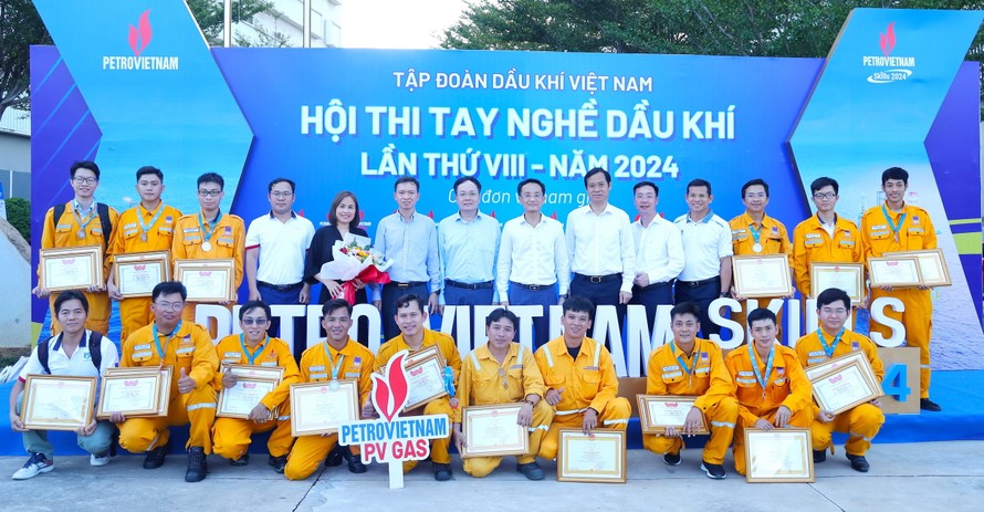 Chúc mừng thành tích cao của đội tuyển PV GAS năm 2024 