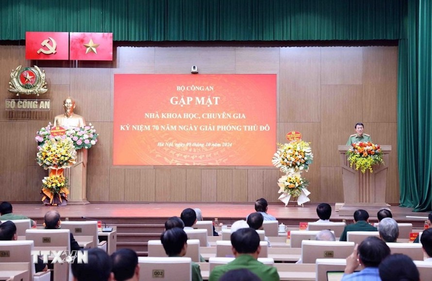 Quang cảnh buổi gặp mặt. 