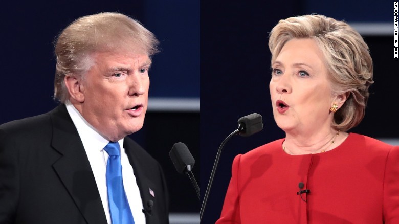 Đối thoại đầu tiên giữa bà Hillary Clinton và ông Donald Trump