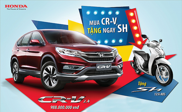 Đừng có mơ mua Honda CR-V với giá thấp kỷ lục.