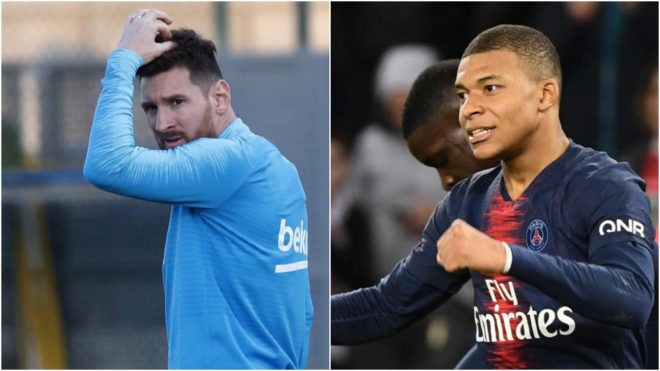 Messi bị Mbappe thu hẹp khoảng cách trong cuộc đua chiếc giày vàng