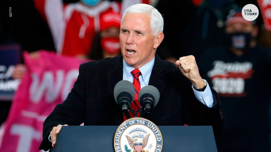 Phó Tổng thống Mỹ Mike Pence. (Ảnh: USA Today)