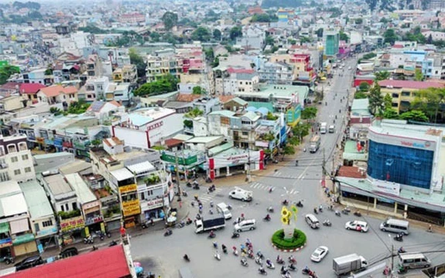 Một phần quận Thủ Đức nhìn từ trên cao. (Ảnh: CafeF)