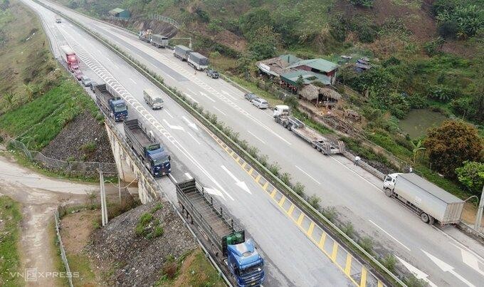 Cao tốc Hà Nội - Lào Cai. Ảnh: Anh Phú