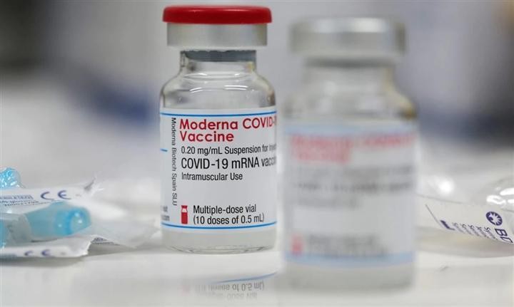 Vaccine Moderna. (Ảnh Reuters).