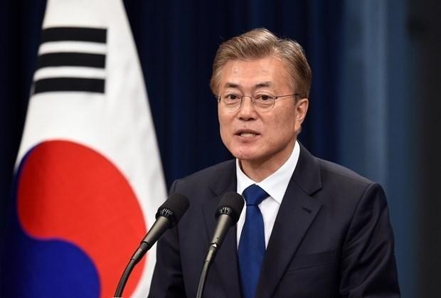 Tổng thống Hàn Quốc Moon Jae-in. (Nguồn: Getty Images)