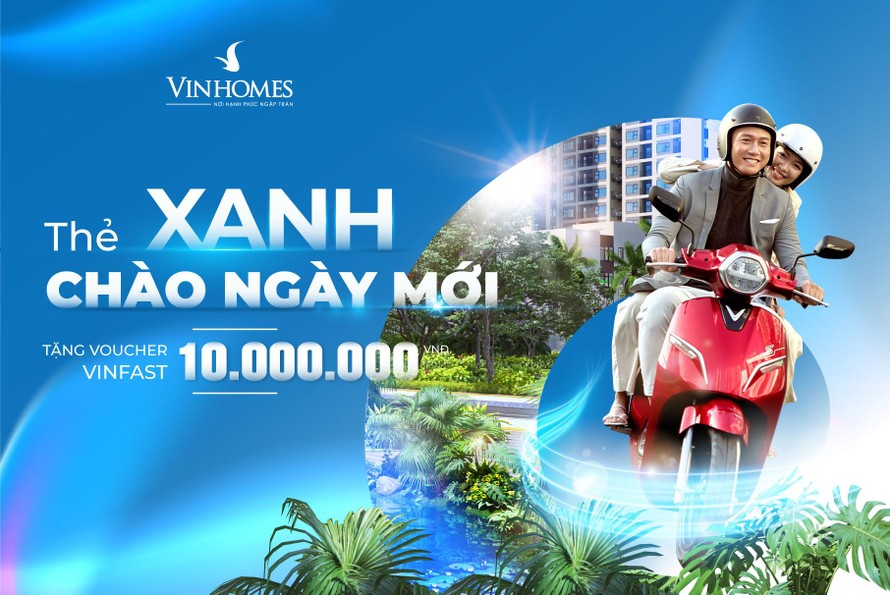 Vinhomes tặng cư dân 30.000 voucher xe máy điện VinFast 