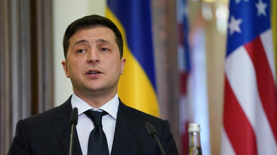 Tổng thống Ukraine Volodymyr Zelensky. Ảnh: Reuters