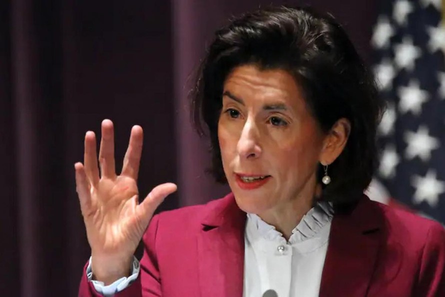 Bộ trưởng Thương mại Mỹ Gina Raimondo.