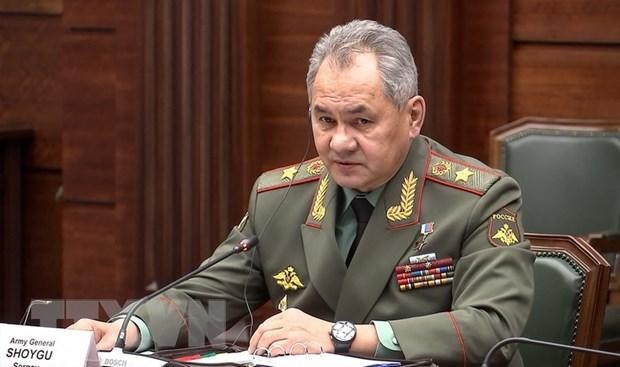 Bộ trưởng Quốc phòng Nga Sergei Shoigu. (Ảnh: AFP/TTXVN)