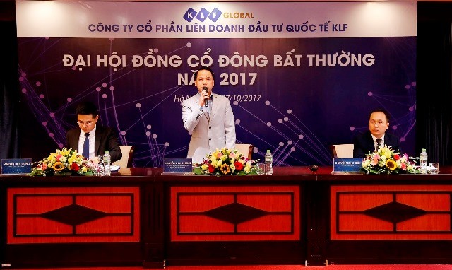 Đại hội đồng cổ đông bất thường KLF năm 2017