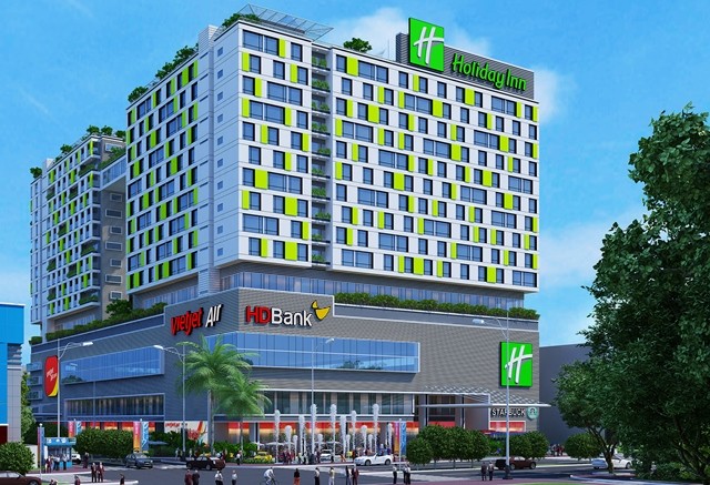 Cất nóc tổ hợp Republic Plaza