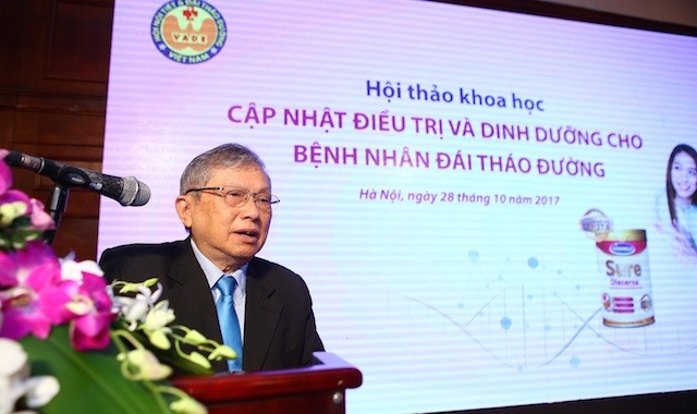 GS.TS Thái Hồng Quang khai mạc hội nghị khoa học cập nhật điều trị & dinh dưỡng cho bệnh nhân đái tháo đường