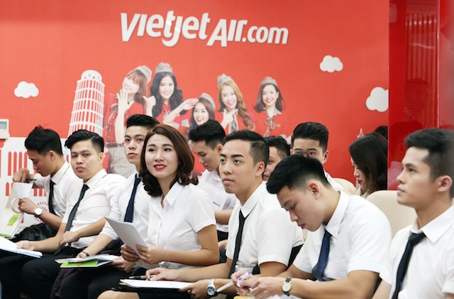 Vietjet tuyển tiếp viên tháng 4.2018 tại Hà Nội và TP Hồ Chí Minh