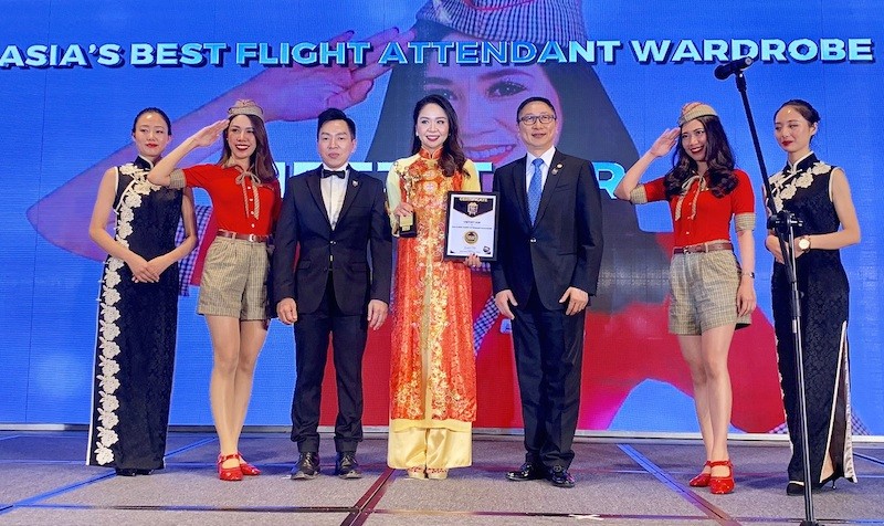 Vietjet được vinh danh giải thưởng “Đồng phục tiếp viên đẹp nhất Châu Á”