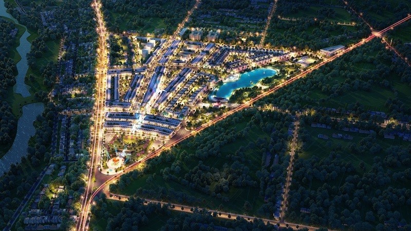 Phối cảnh tổng thể dự án EcoCity Premia