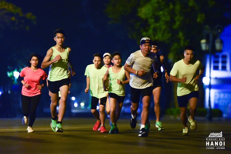 TPBank đồng tổ chức giải chạy đêm Marathon Hanoi Midnight