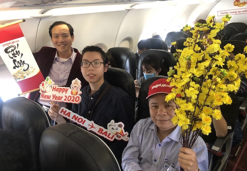 Vietjet khai trương đường bay thẳng đầu tiên kết nối Hà Nội – Bali (Indonesia)