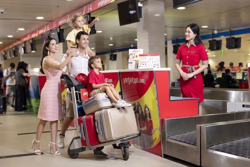 Vietjet siêu khuyến mại, giảm 70% giá vé