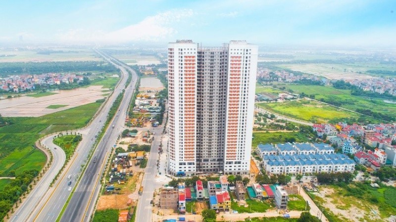 Euro River Tower là tòa căn hộ đẹp nhất dự án, bàn giao quý IV năm nay.