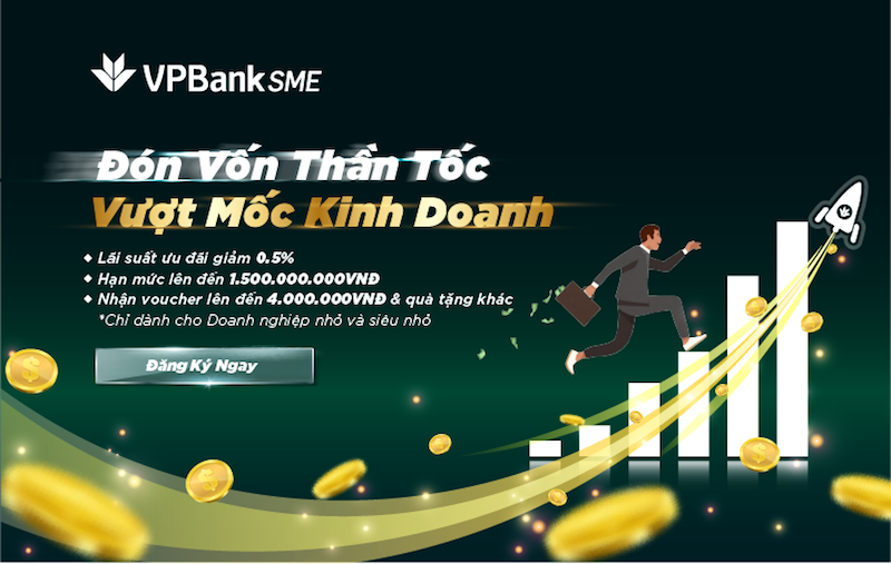 VPBank giảm lãi suất, mạnh tay tiếp vốn cho doanh nghiệp nhỏ dịp cuối năm