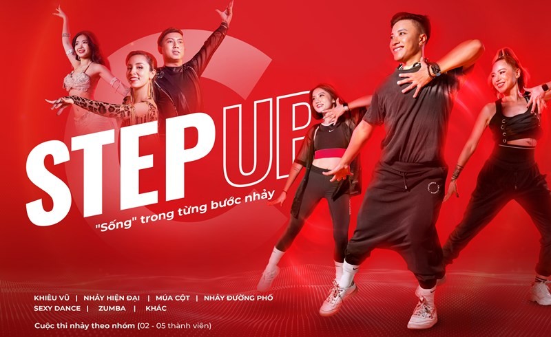 Hướng đến truyền cảm hứng tập luyện, Cali Step Up đề cao sự vui vẻ, năng lượng tự tin của người tham gia.