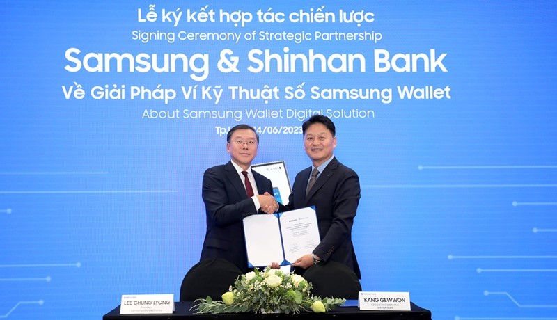 Samsung Việt Nam hợp tác với Ngân hàng Shinhan triển khai ví kỹ thuật số