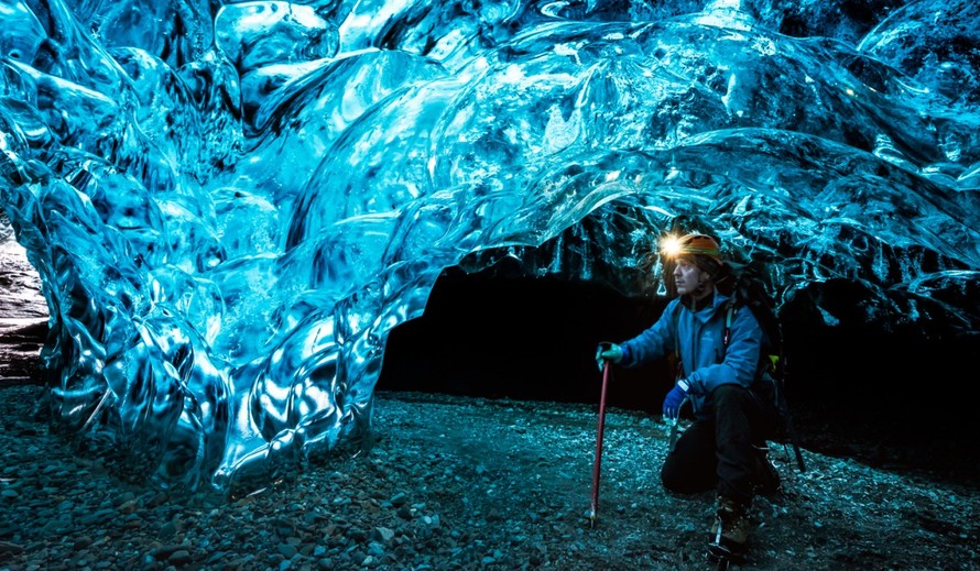 Sông băng Vatnajökull ở Iceland. (Nguồn: Guide to Iceland).