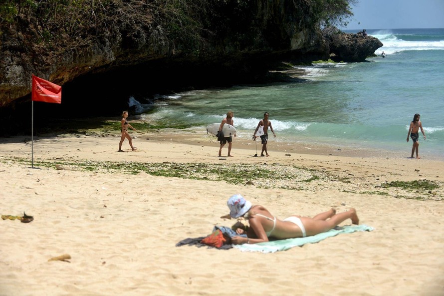 Bali sẵn sàng đón du khách quốc tế. Ảnh: AFP.