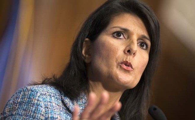 Đại sứ Mỹ tại Liên Hợp Quốc Nikki Haley. (Ảnh: Getty)