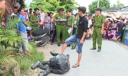 Trường và Thuận tại buổi thực nghiệm hiện trường