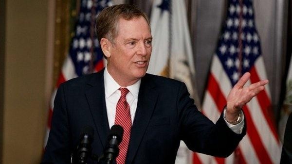 Đại diện Thương mại Mỹ Robert Lighthizer sẽ điều tra các nghi vấn Trung Quốc vi phạm quyền sở hữu tài sản trí tuệ. Ảnh AP 