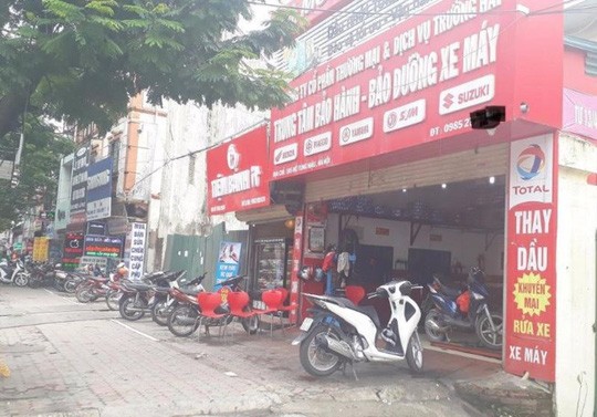 Cửa hàng nơi xảy ra vụ nổ súng 