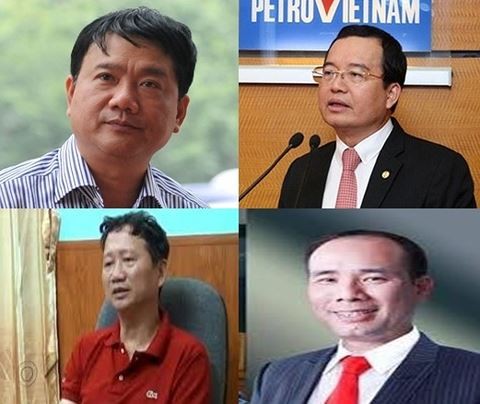 Những nhân vật chóp bu trong vụ án đã bị khởi tố, tạm giam để phục vụ công tác điều tra