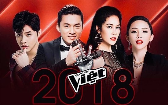 Bộ tứ HLV Giọng hát Việt 2018 chính thức lộ diện