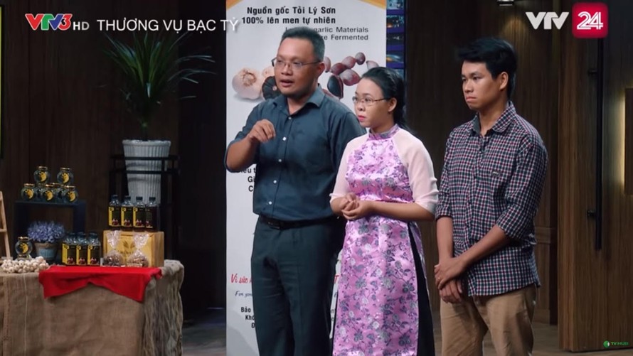 Ảnh cắt từ clip chương trình "Thương vụ bạc tỷ"