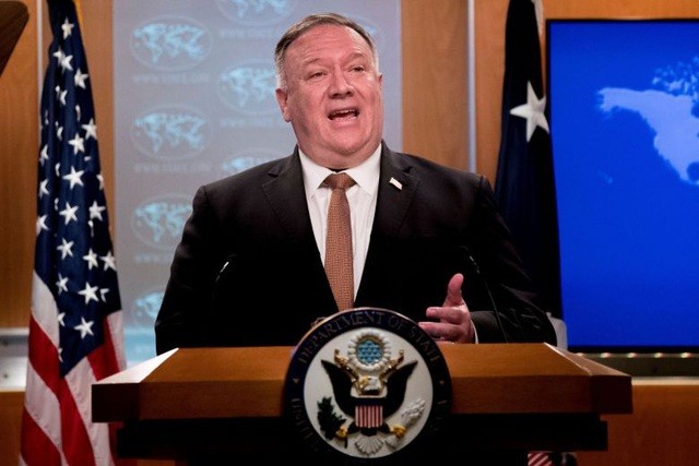 Ngoại trưởng Mỹ Mike Pompeo (Ảnh: Reuters)