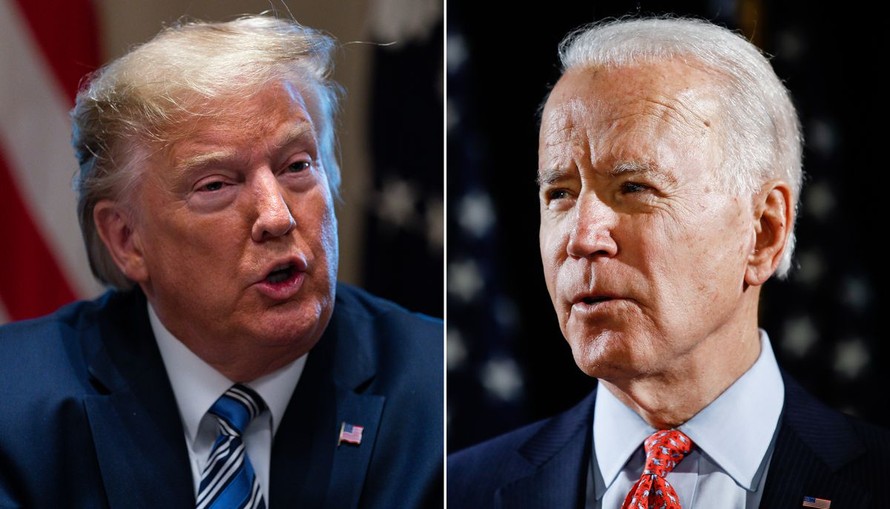 Joe Biden vượt qua Tổng thống Trump về tỷ lệ ủng hộ của cử tri độc lập