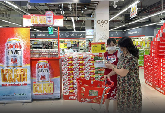 Chào hè, VinMart/VinMart+ giảm giá cực 'sốc' hàng trăm mặt hàng đồ uống