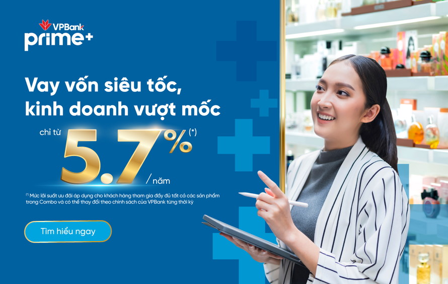 VPBank ra mắt siêu phẩm vay kinh doanh - Combo Business với lãi suất chỉ từ 5,7%/năm