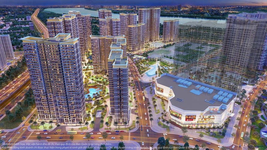 The Beverly Solari nằm tại vị trí chiến lược trong lòng Vinhomes Grand Park