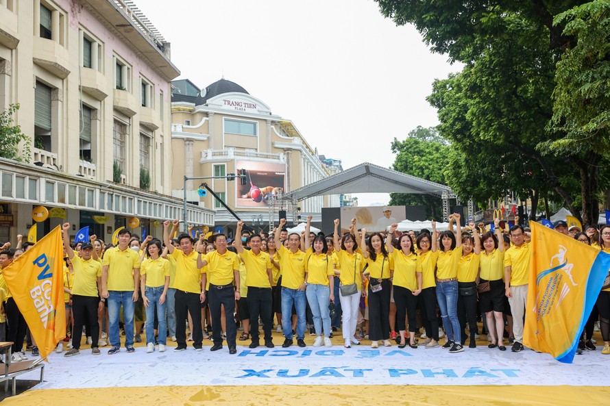 Ngày hội văn hóa đã trở thành truyền thống của PVcomBank vào mỗi tháng 10 hàng năm