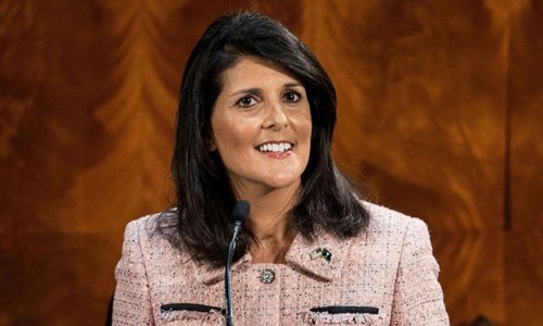 Thống đốc bang Nam Carolina Nikki Haley.